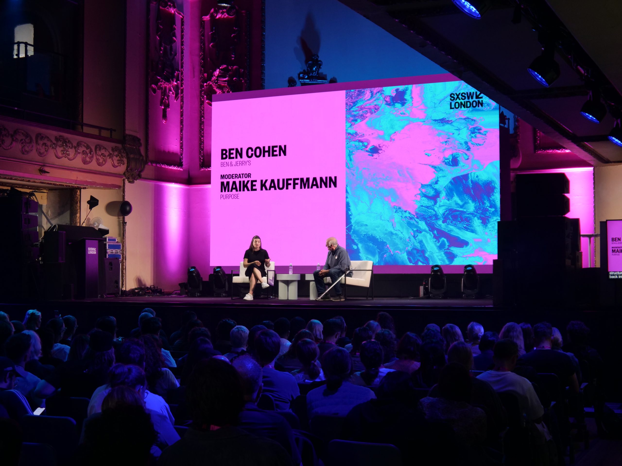 En SXSW London, Ben Cohen, cofundador de Ben & Jerry’s, transmitió un mensaje claro a los emprendedores